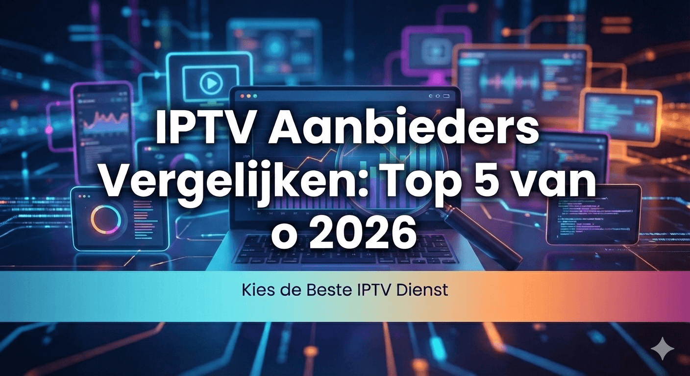 IPTV Aanbieders Vergelijken: Top 5 van 2026