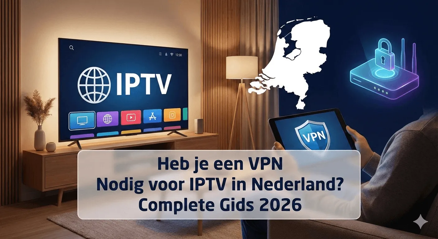 Heb je een VPN nodig voor IPTV in Nederland?