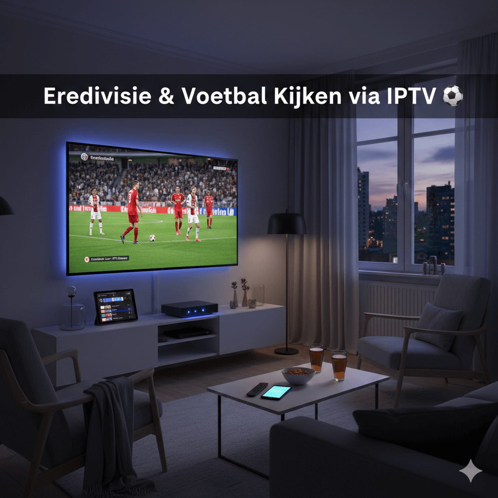 Eredivisie en voetbal Kijken via IPTV