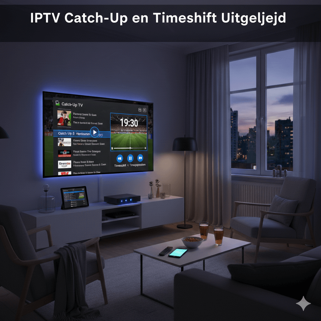 IPTV Catch-Up en Timeshift Uitgelegd