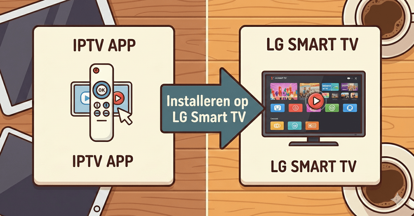 IPTV op LG Smart TV Installeren